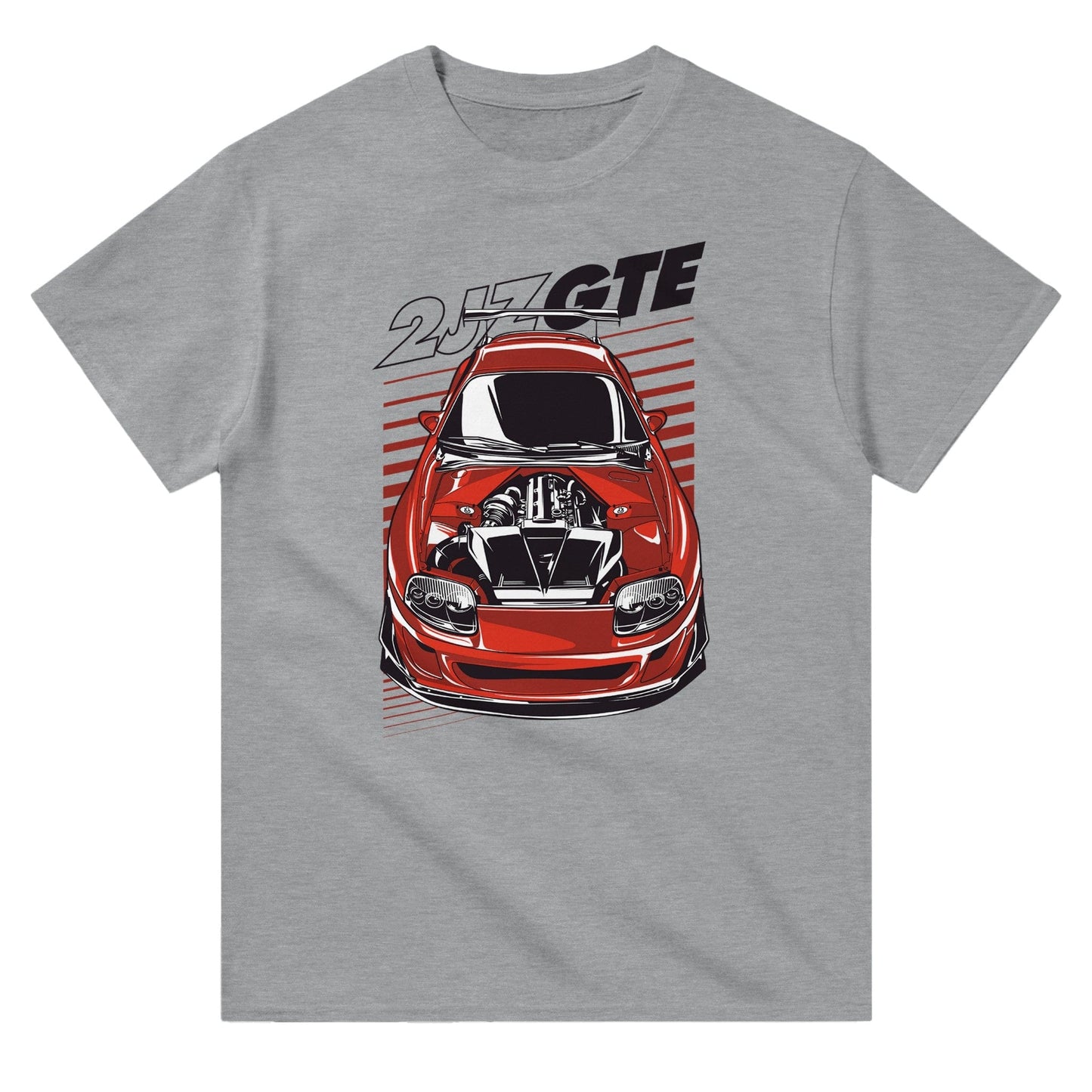 2JZ GTE Supra T-shirt Australia Online Color Sports Grey / S