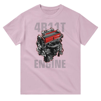 4B11T Engine T-shirt Australia Online Color Light Pink / S