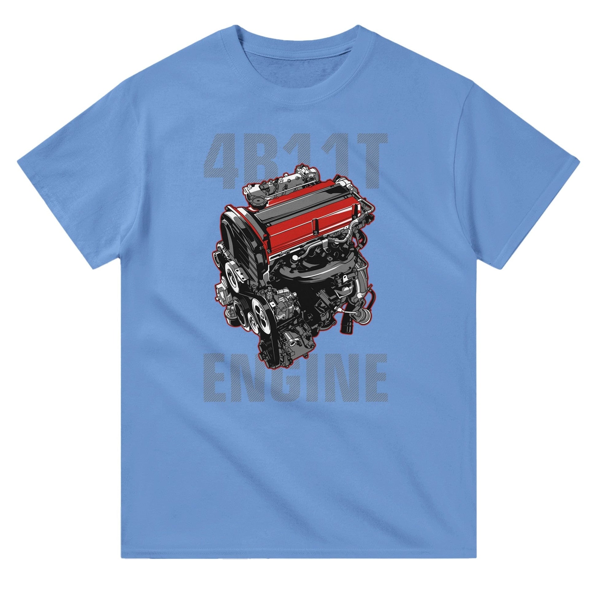 4B11T Engine T-shirt Australia Online Color Carolina Blue / S