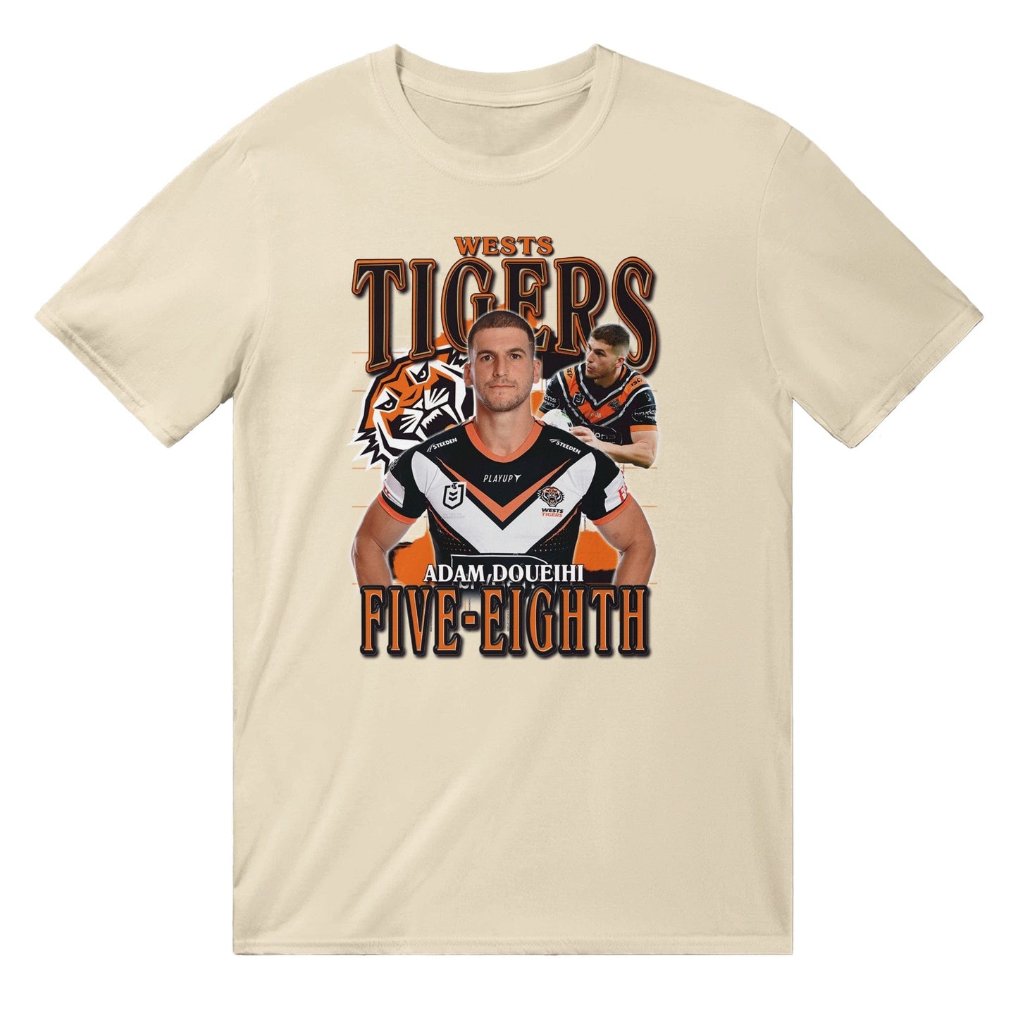Adam Doueihi Wests Tigers T-shirt Australia Online Color Natural / S