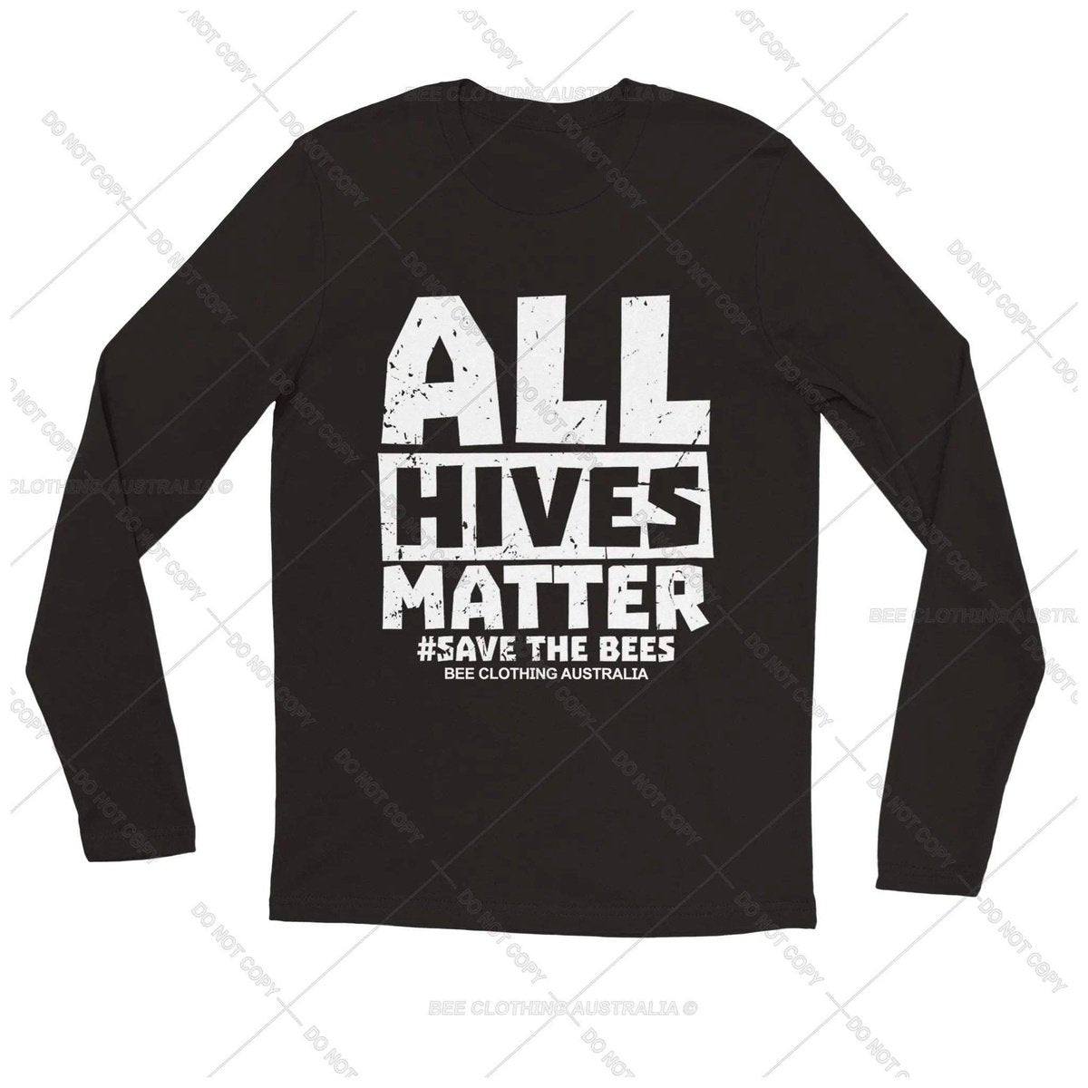 All Hives Matter Longsleeve T-Shirt Australia Online Color