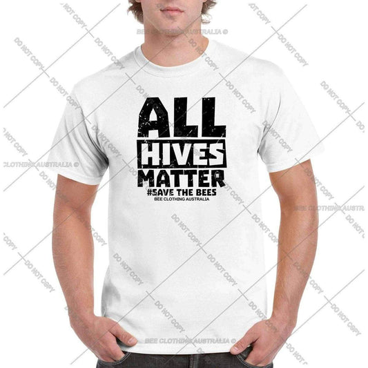 All Hives Matter T-Shirt Australia Online Color White / S