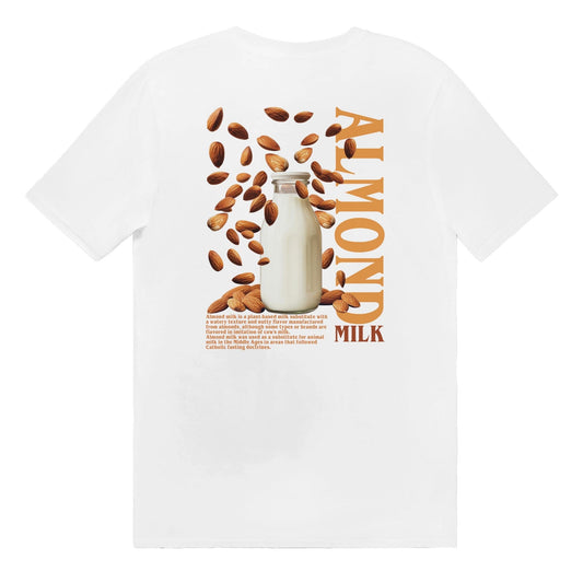 Almond Milk T-Shirt Graphic Tee Australia Online White / S