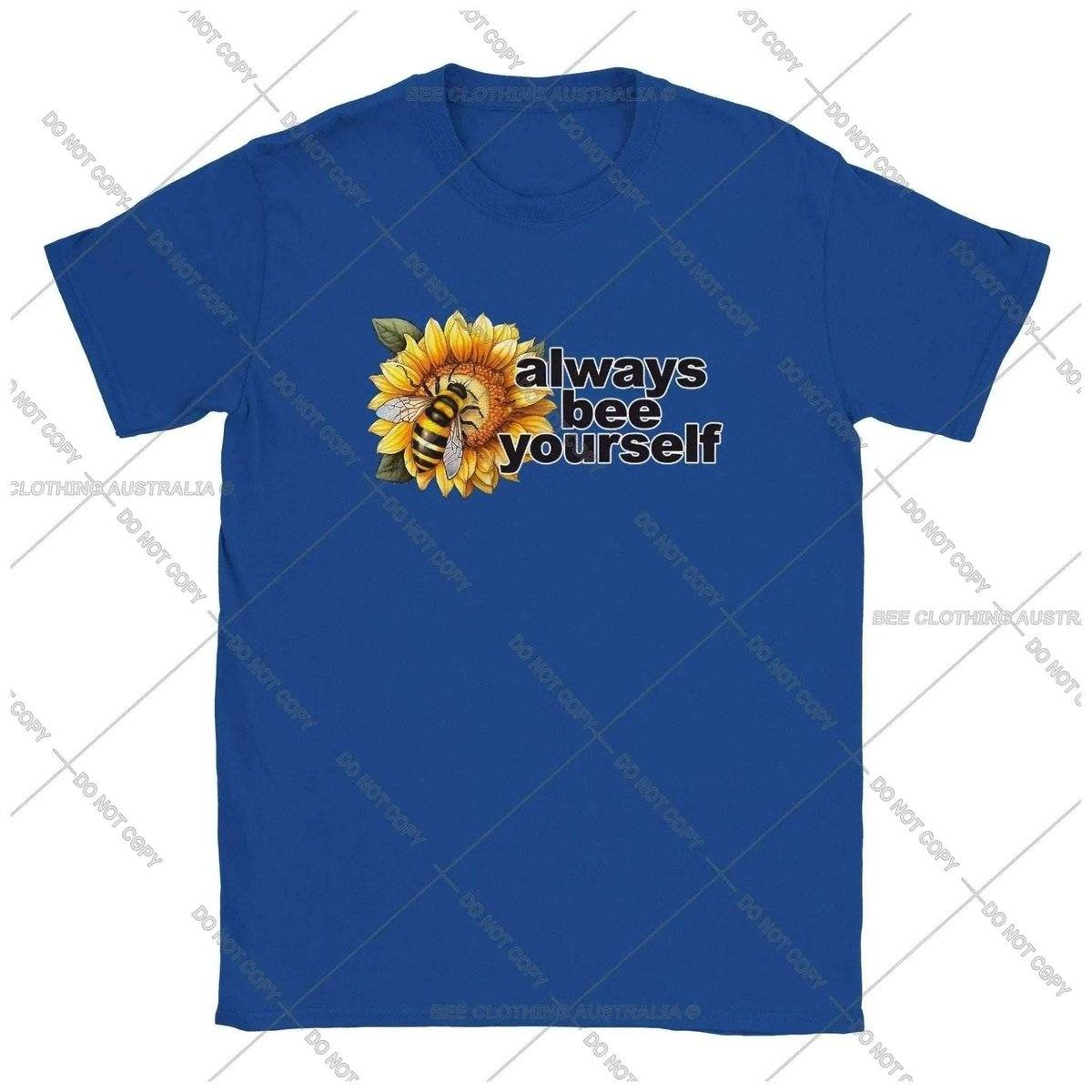 Always bee yourself T-Shirt Australia Online Color Royal / S