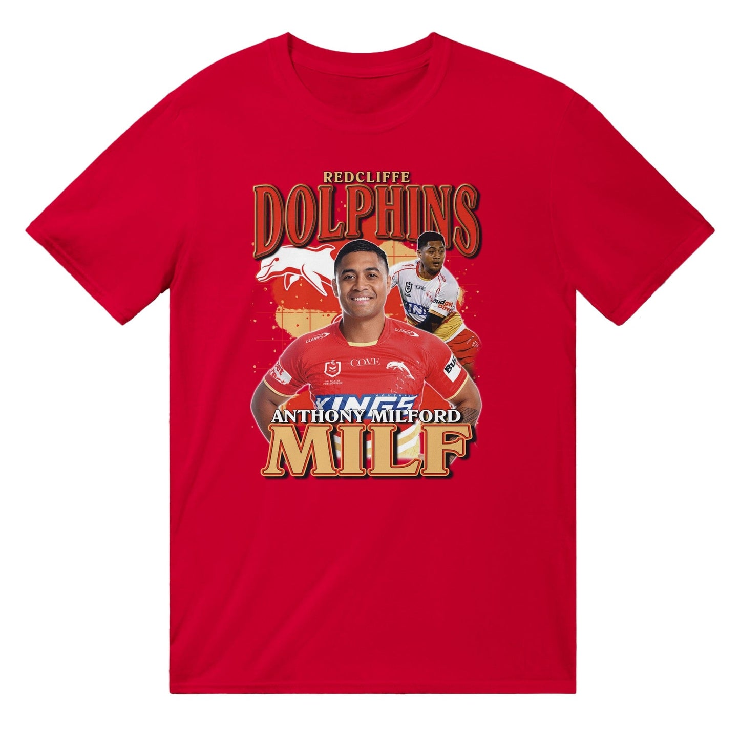 Anthony Milford T-shirt Australia Online Color Red / S