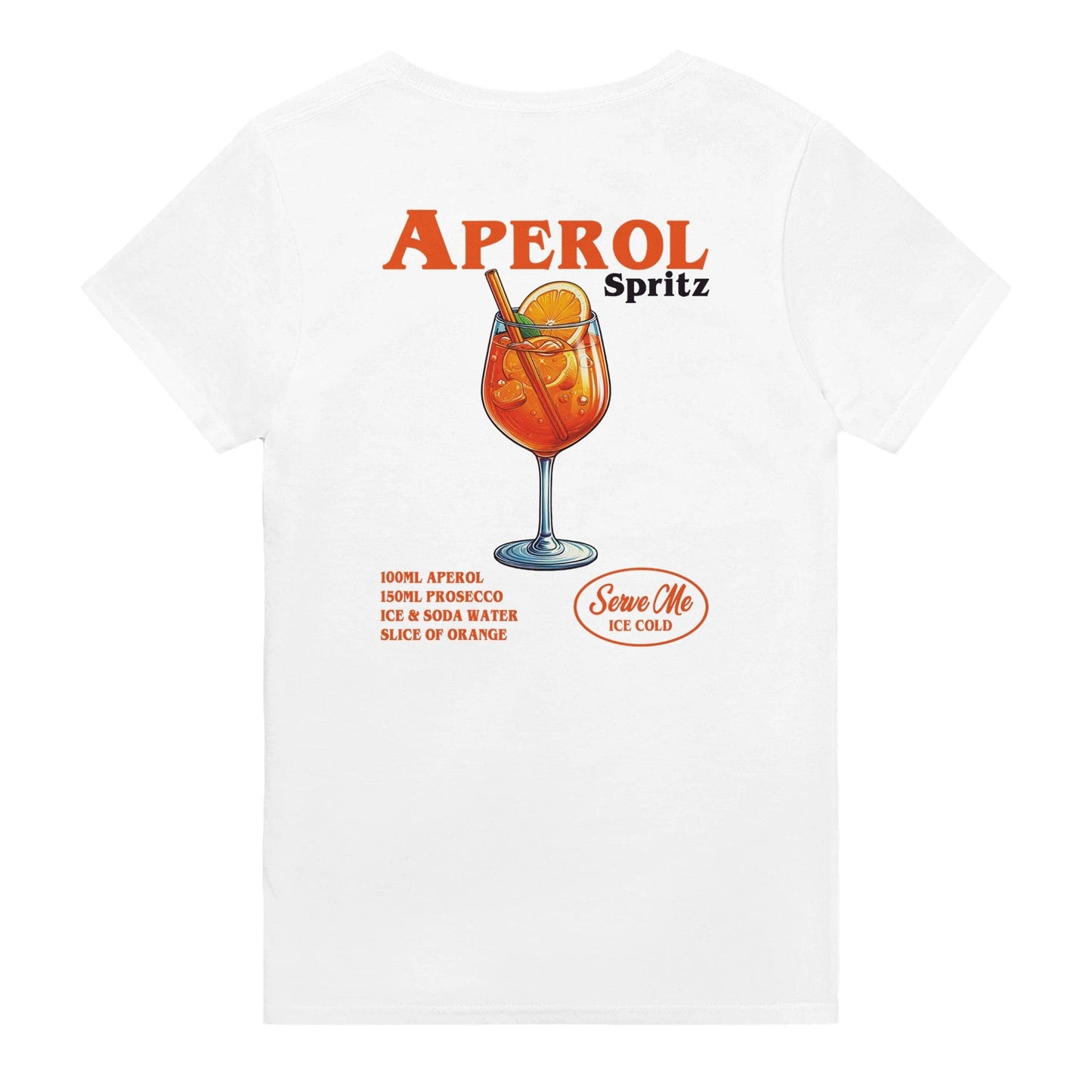Aperol Spritz T-shirt Australia Online Color White / S