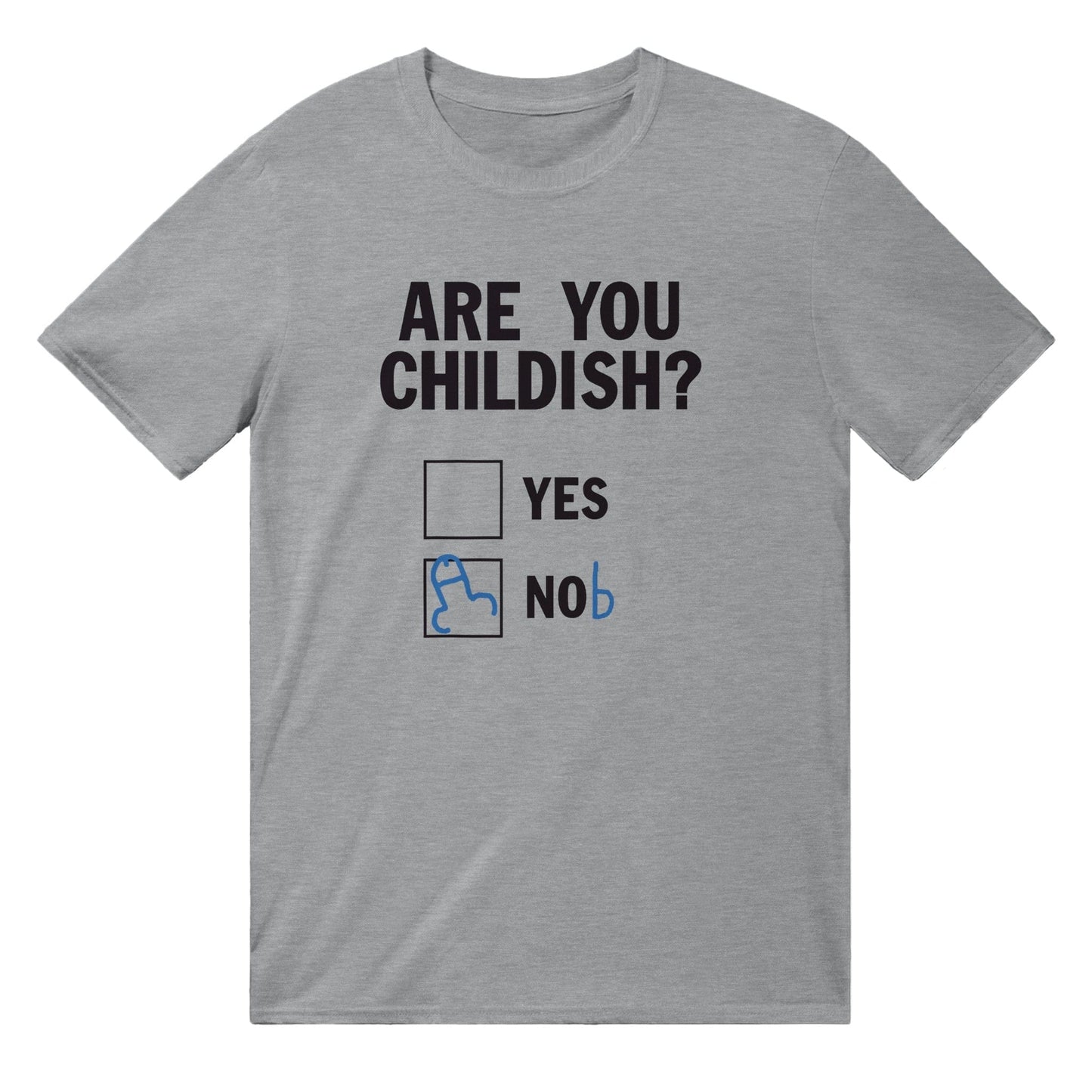 Are You Childish? T-shirt Australia Online Color Sports Grey / S