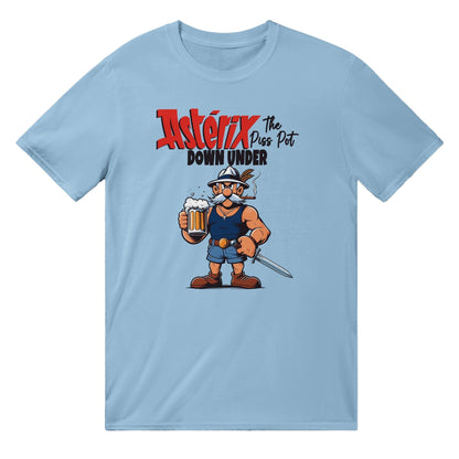Asterix Down Under T-shirt Australia Online Color Light Blue / S