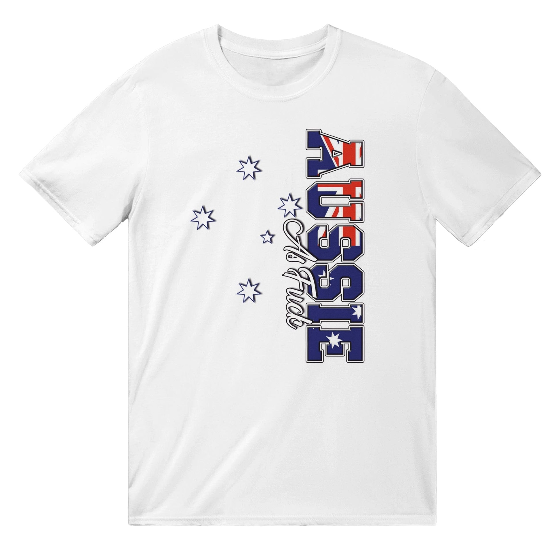 Aussie As Fuck T-shirt Australia Online Color White / S