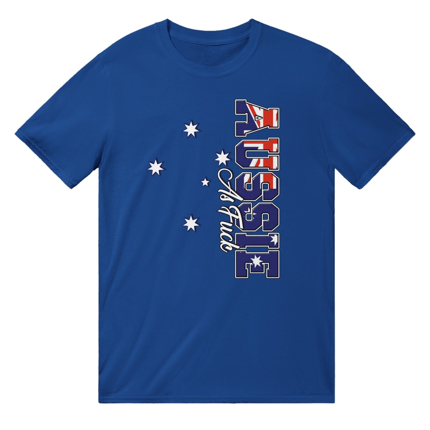 Aussie As Fuck T-shirt Australia Online Color Royal / S