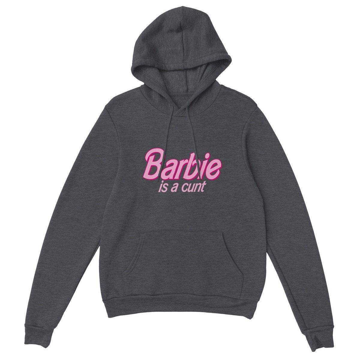 Barbie Is A Cunt Hoodie Australia Online Color Dark Heather / S