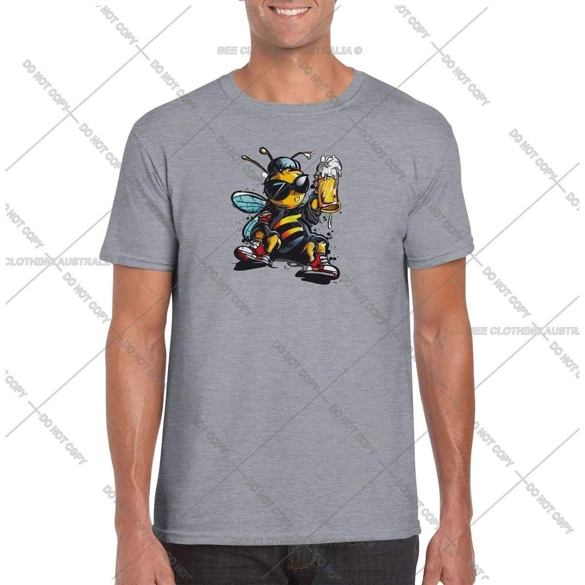 Bee Cheers - Classic Unisex Crewneck T-shirt Adults T-Shirts Unisex BC Australia