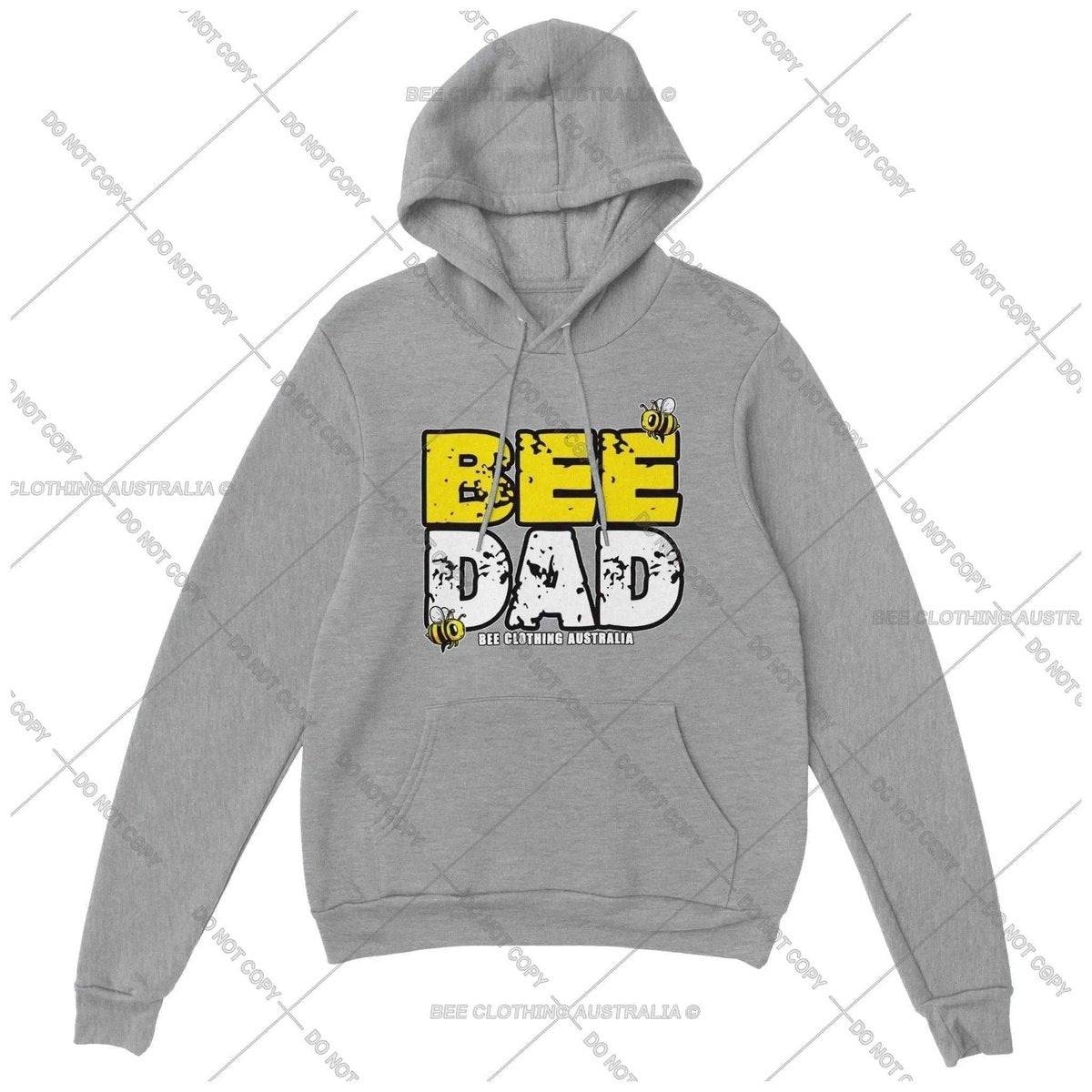 Bee Dad Hoodie - Beekeeper funny Hoodie - Premium Unisex Pullover Hoodie Australia Online Color Sports Grey / XS