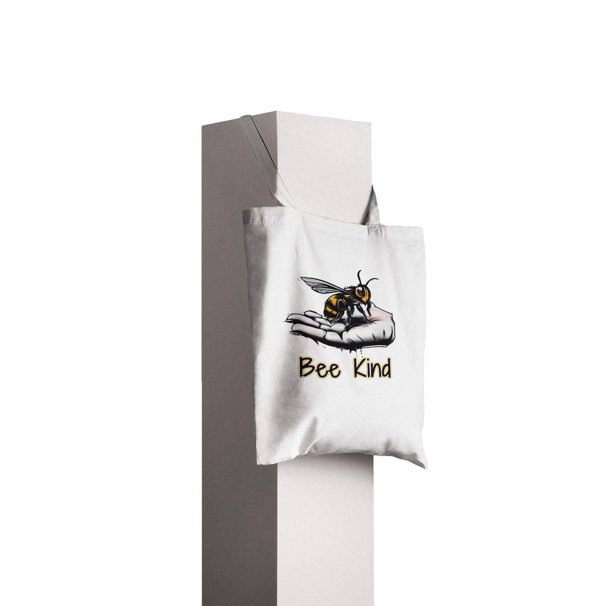 Bee Kind Tote Bag - Bee On Palm - Classic Tote Bag Australia Online Color
