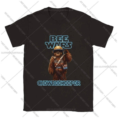 Bee Wars - ChewBeekeeper - Classic Unisex Crewneck T-shirt Australia Online Color Black / S