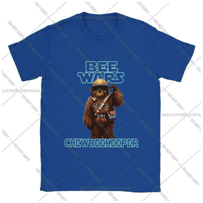 Bee Wars - ChewBeekeeper - Classic Unisex Crewneck T-shirt Australia Online Color Royal / S