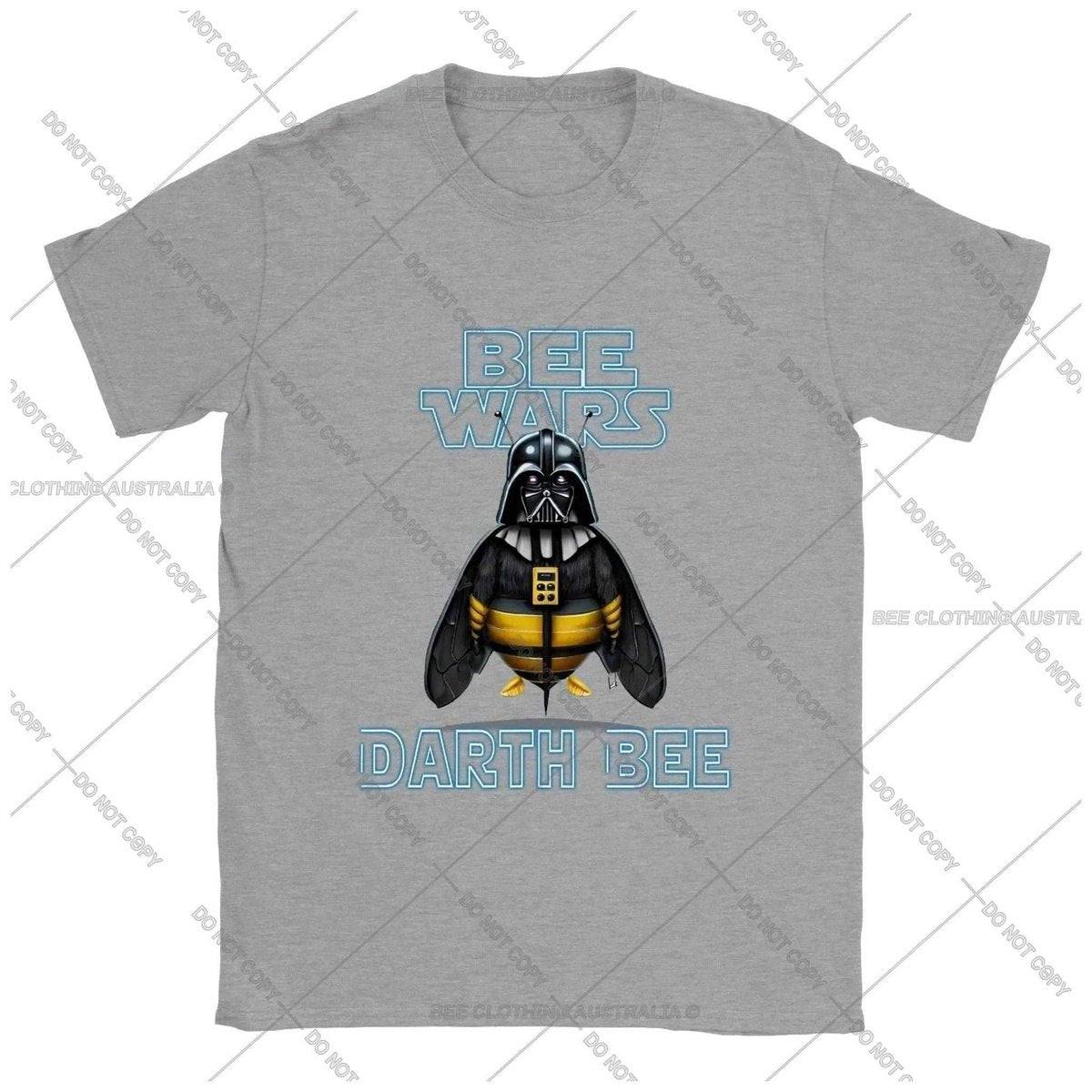 Bee Wars - Darth Bee - Classic Unisex Crewneck T-shirt Australia Online Color Sports Grey / S