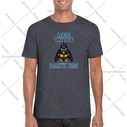 Bee Wars - Darth Bee - Classic Unisex Crewneck T-shirt Adults T-Shirts Unisex Bee Clothing Australia