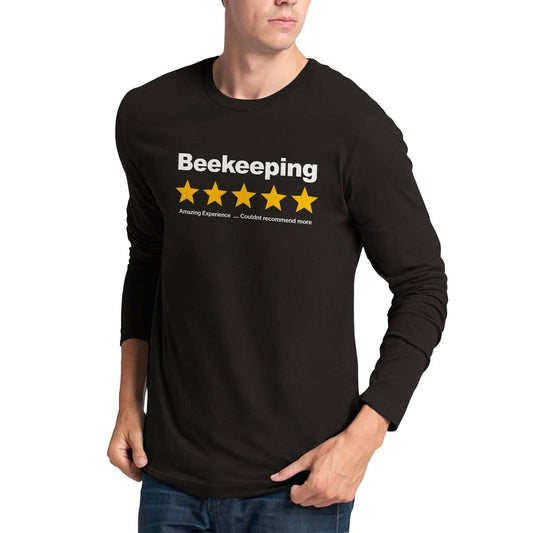 Beekeeping ⭐⭐⭐⭐⭐ Long Sleeve T-Shirt Australia Online Color Black / S