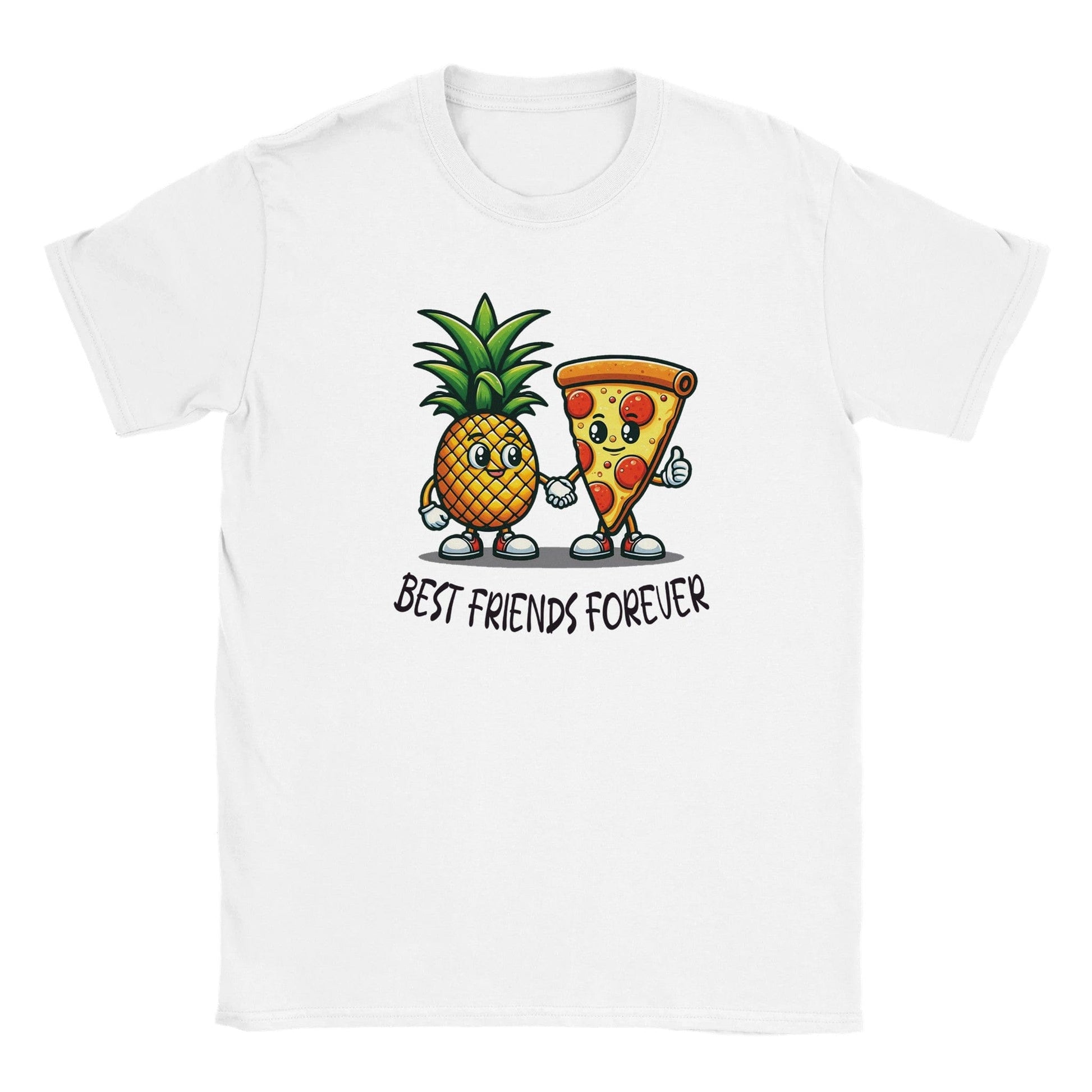 Best Friends Forever Kids T-Shirt Graphic Tee Australia Online White / S