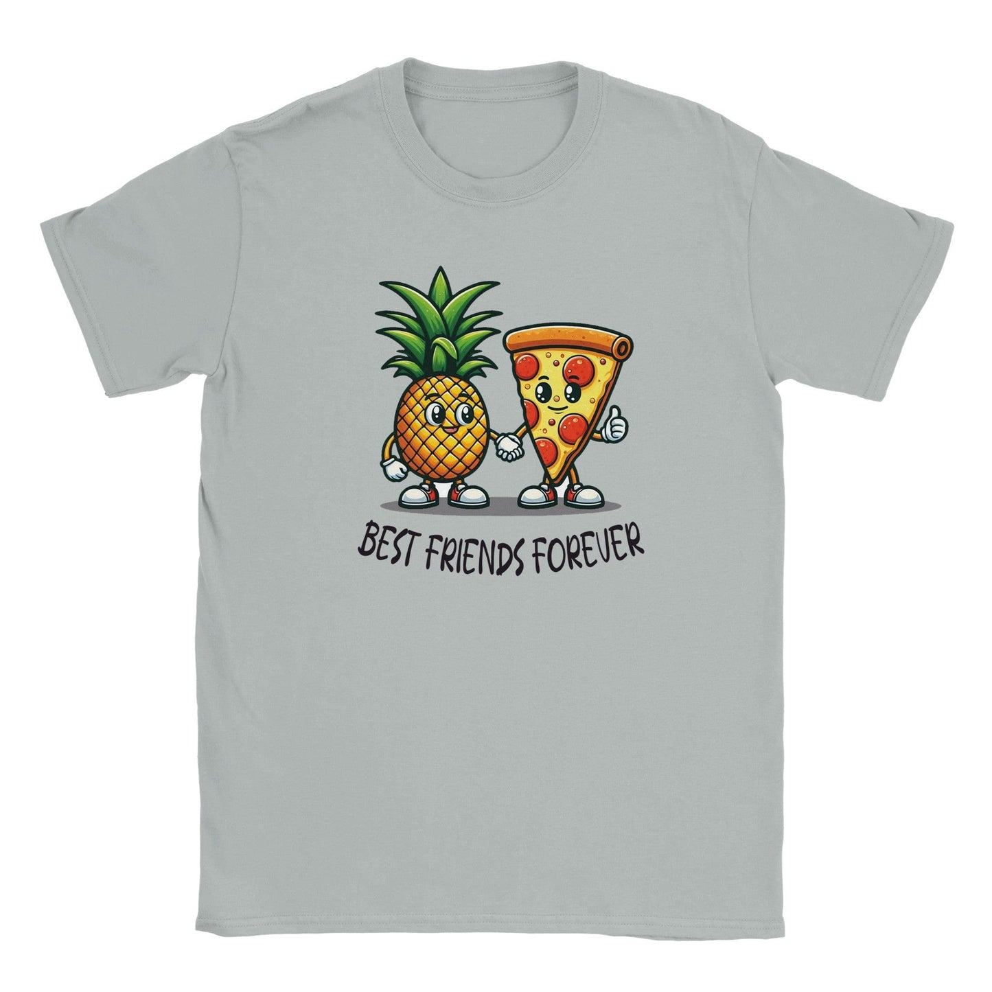 Best Friends Forever Kids T-Shirt Graphic Tee Australia Online Ash / S