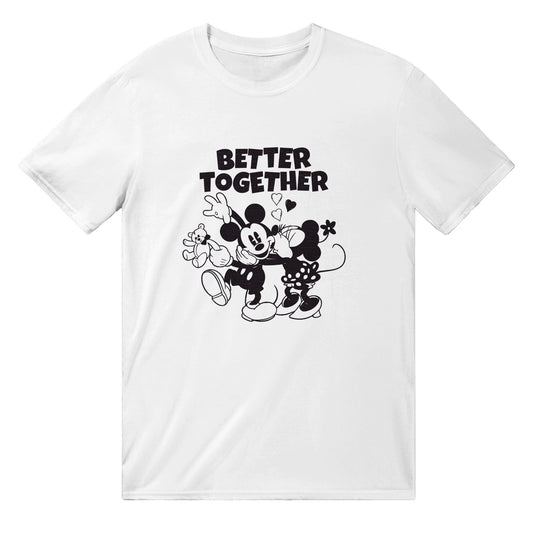 Better Together T-Shirt Graphic Tee Australia Online White / S