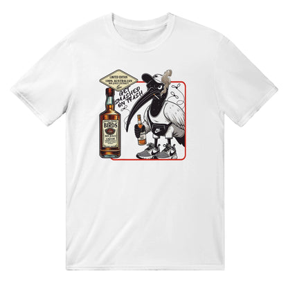 Bin Juice Liquor T-shirt Australia Online Color White / S