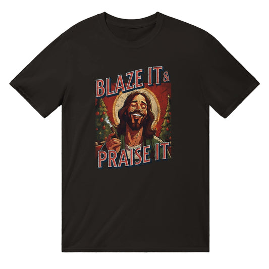 Blaze N Praise T-Shirt Australia Online Color Black / S