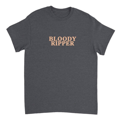 Bloody Ripper T-SHIRT Adults T-Shirts Unisex Dark Heather / S Bee Clothing Australia