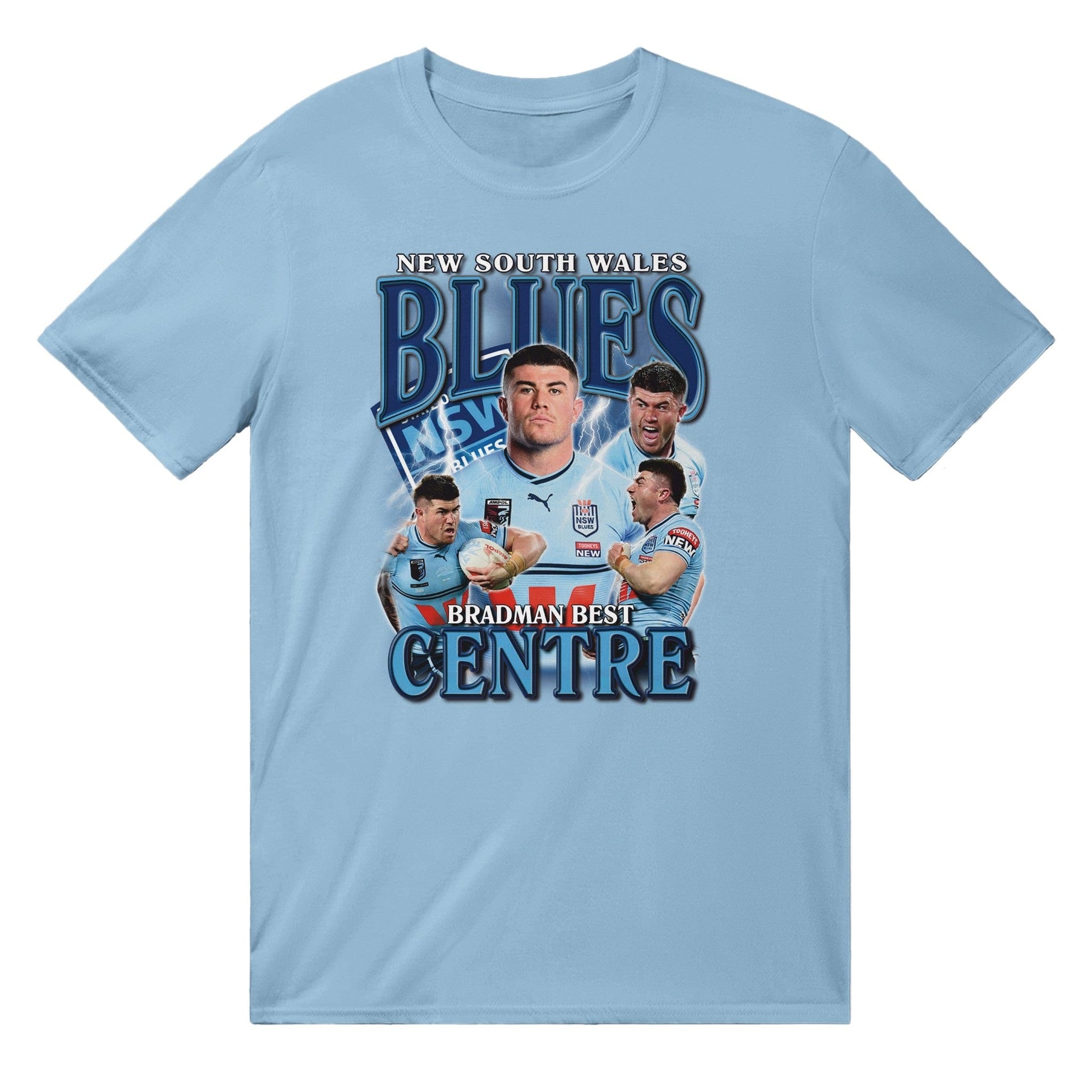 Bradman Best NSW Blues T-shirt Australia Online Color Light Blue / S