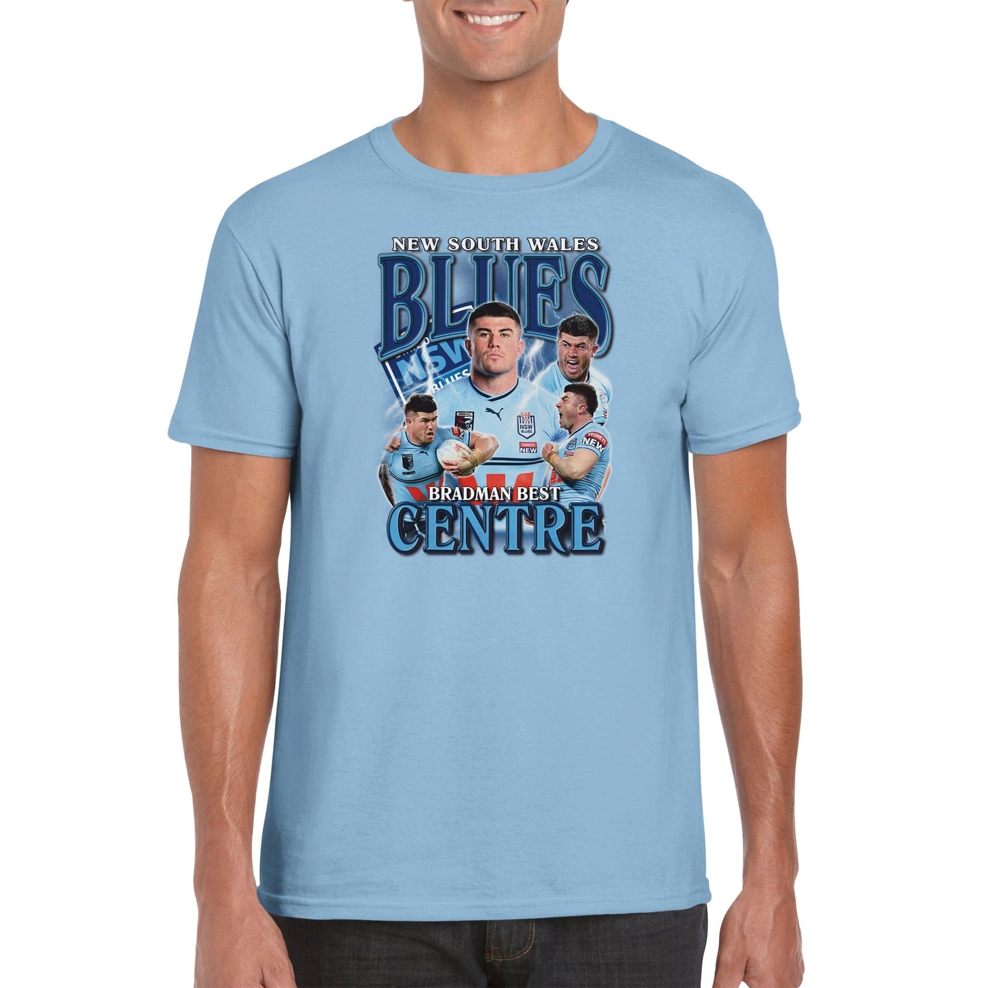 Bradman Best NSW Blues T-shirt Australia Online Color