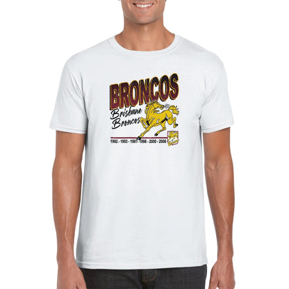 Brisbane Broncos Vintage T-Shirt Graphic Tee Australia Online