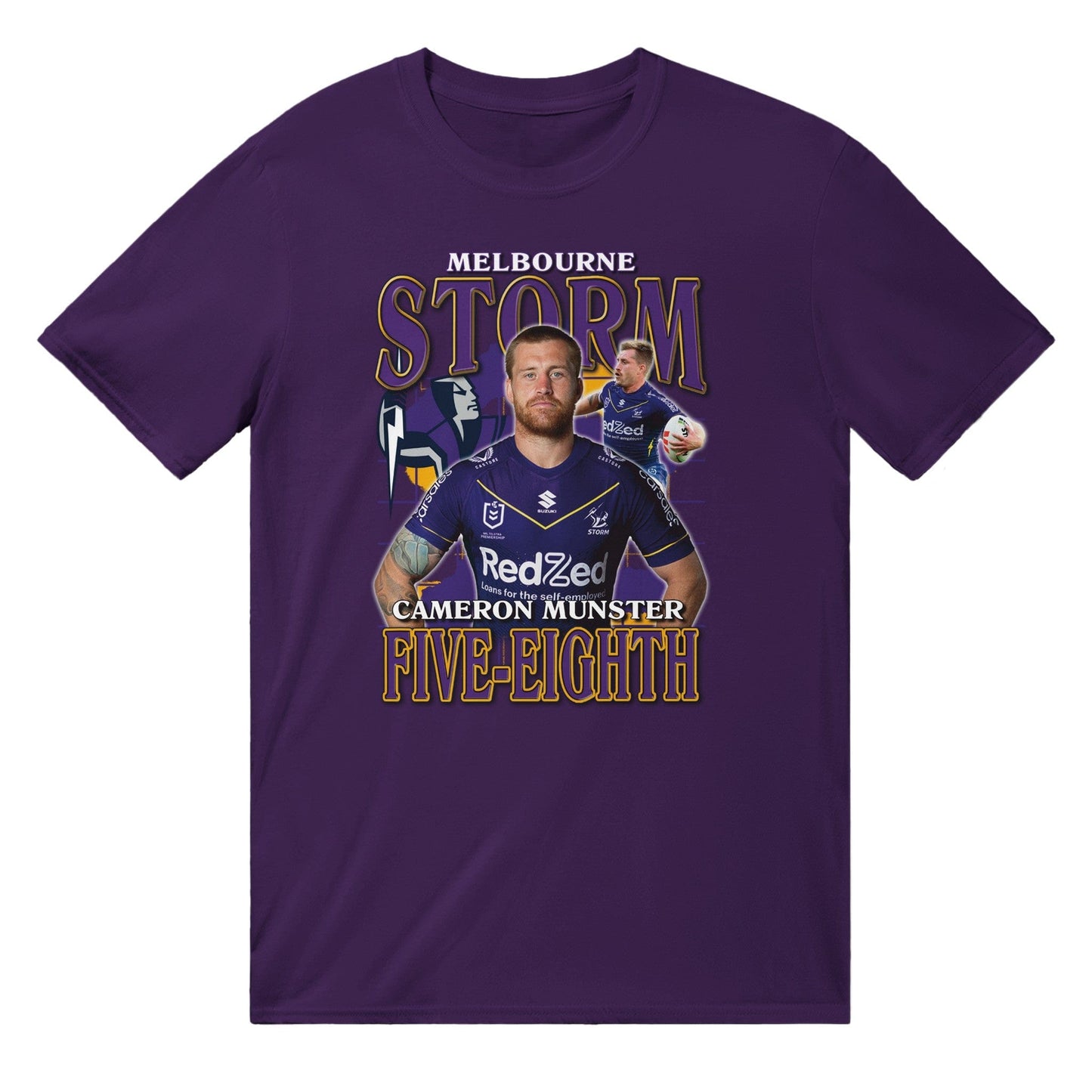 Cameron Munster T-shirt Australia Online Color Purple / S