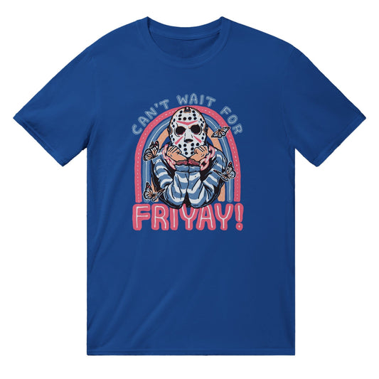 Can't Wait For Friyay T-SHIRT Australia Online Color Royal / S