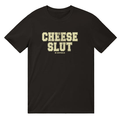 Cheese Slut T-shirt Australia Online Color Black / S