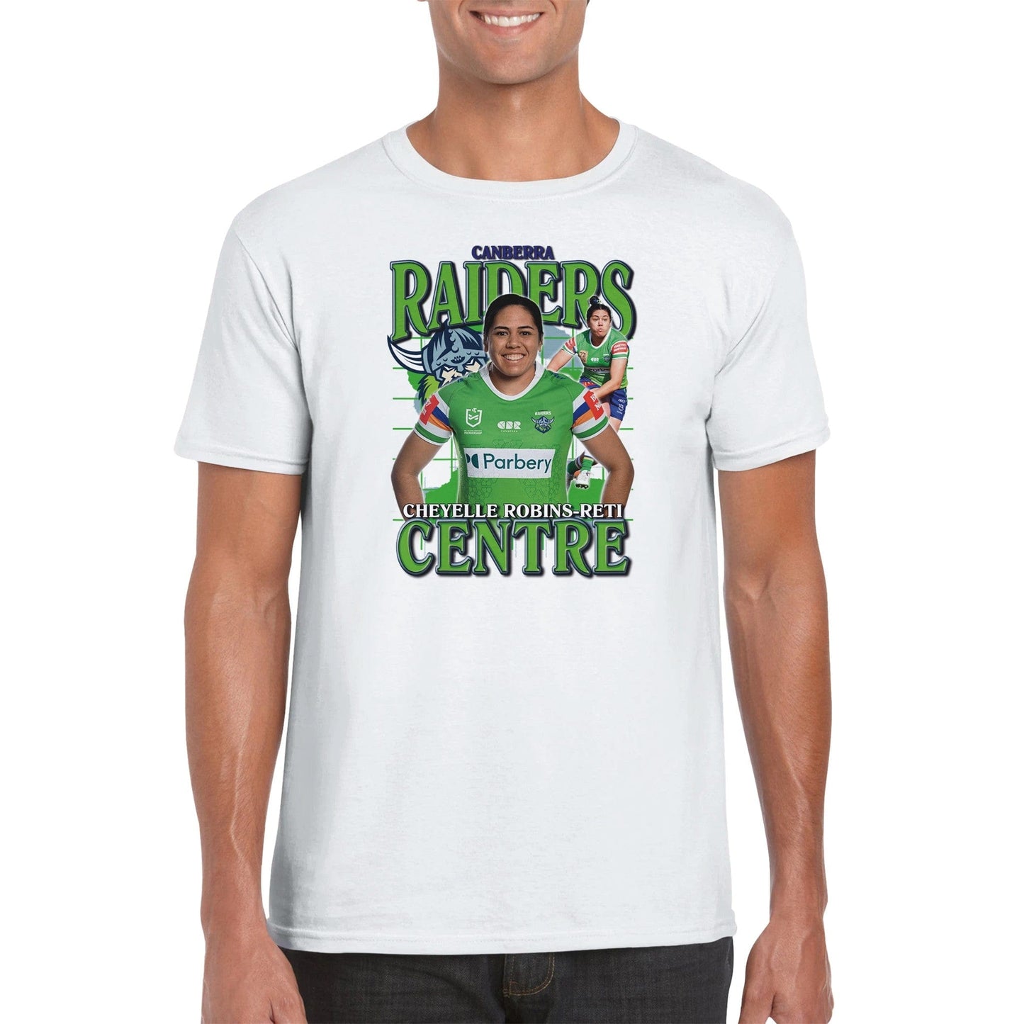 Cheyelle Robins-Reti Canberra Raiders T-shirt Australia Online Color