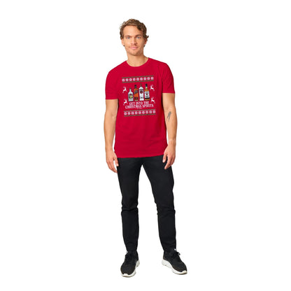 Christmas Spirits 🥃 Ugly T-Shirt Australia Online Color