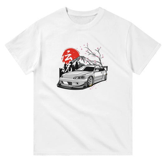 Civic Pandem EG6 T-Shirt Graphic Tee Australia Online White / S
