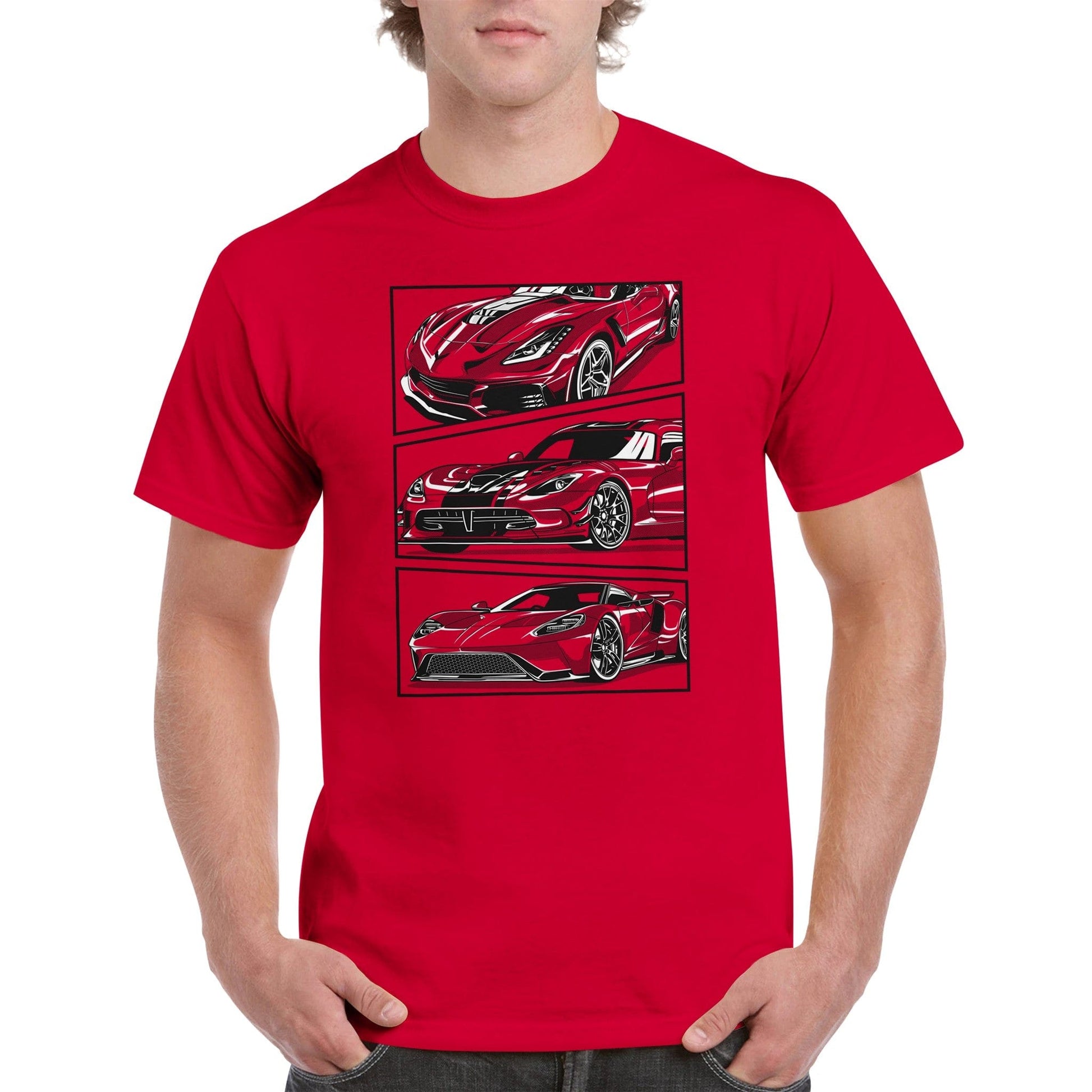 Corvette, Dodge Viper, Ford GT T-shirt Australia Online Color