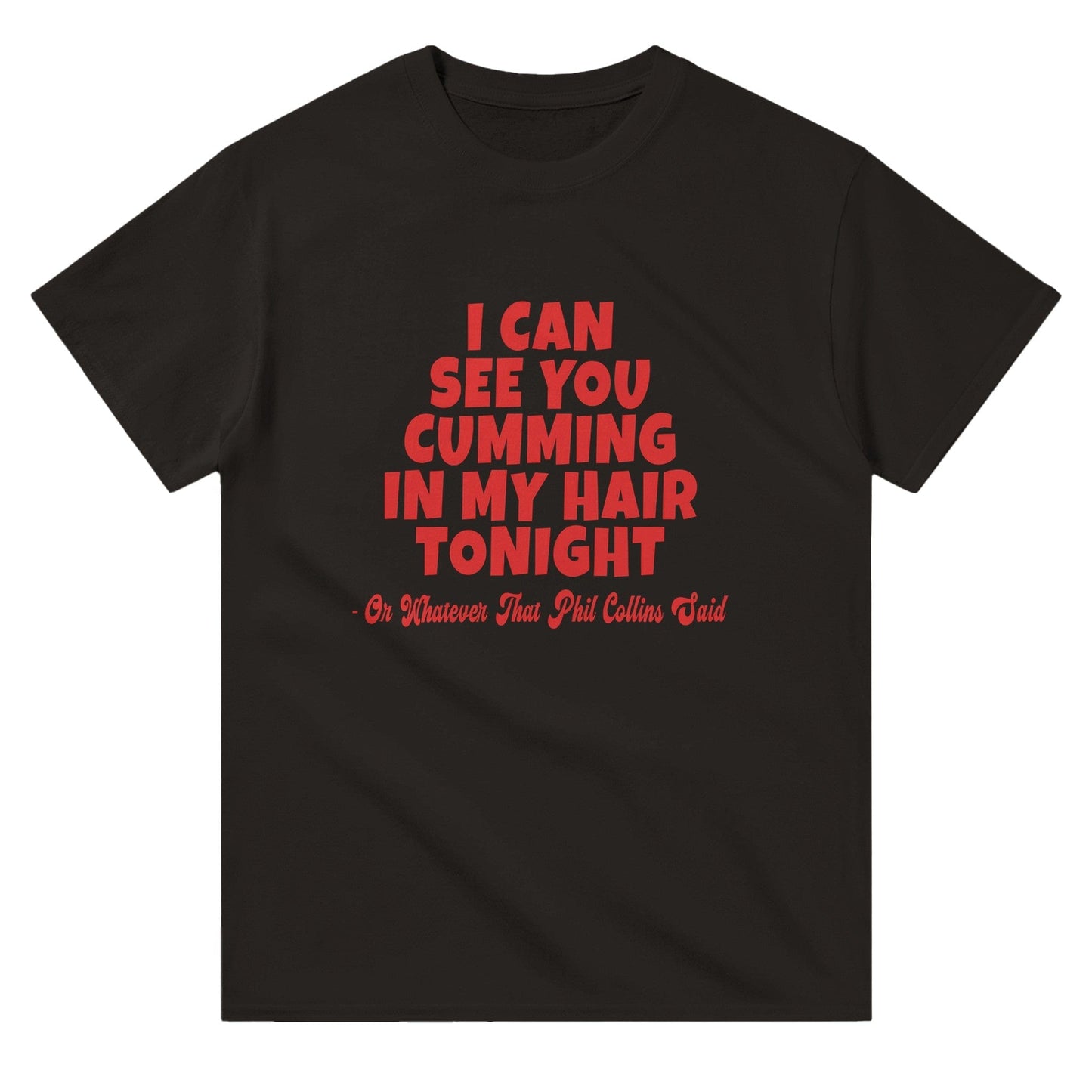 Cumming In My Hair Tonight T-shirt Australia Online Color Black / S