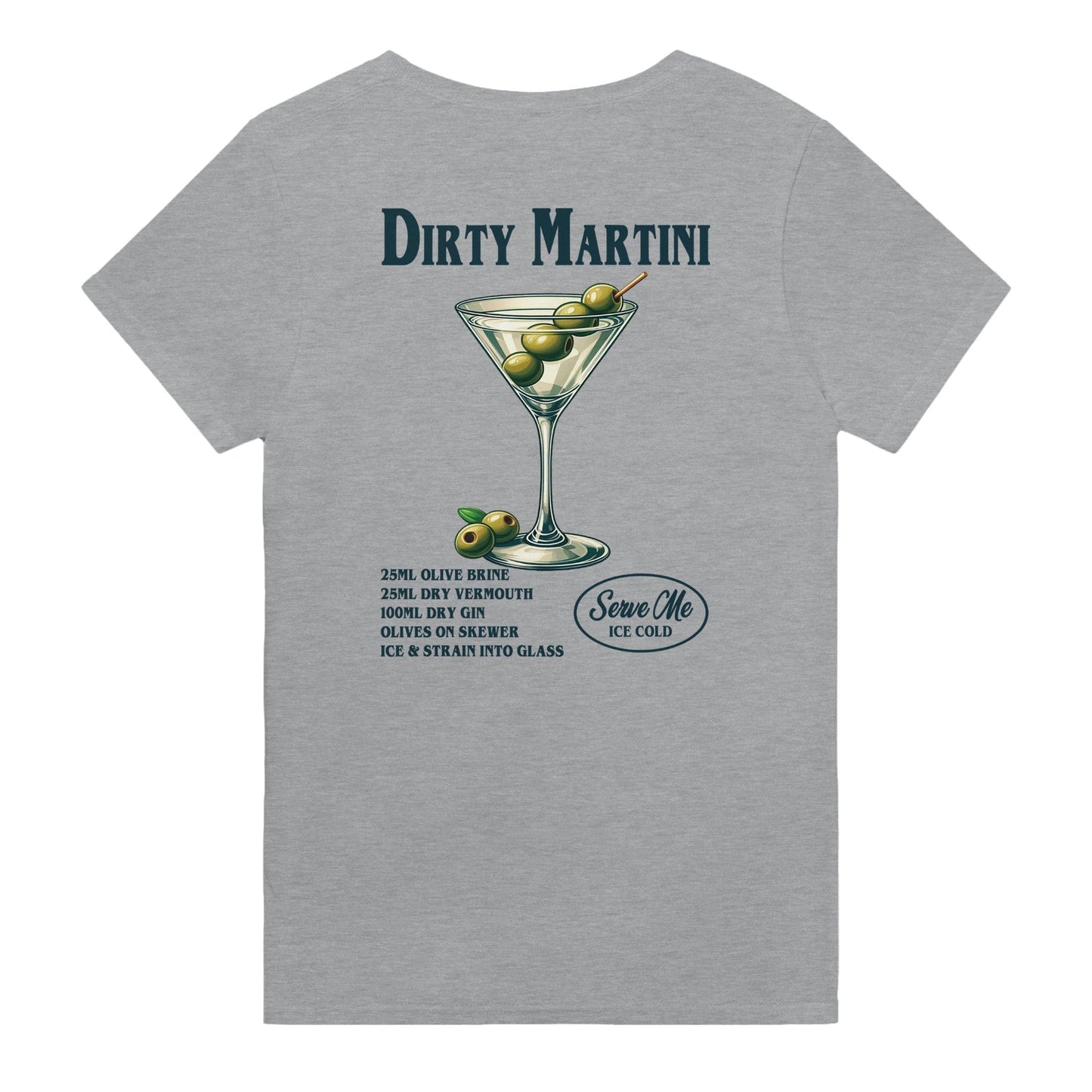 Dirty Martini T-shirt Australia Online Color Sports Grey / S