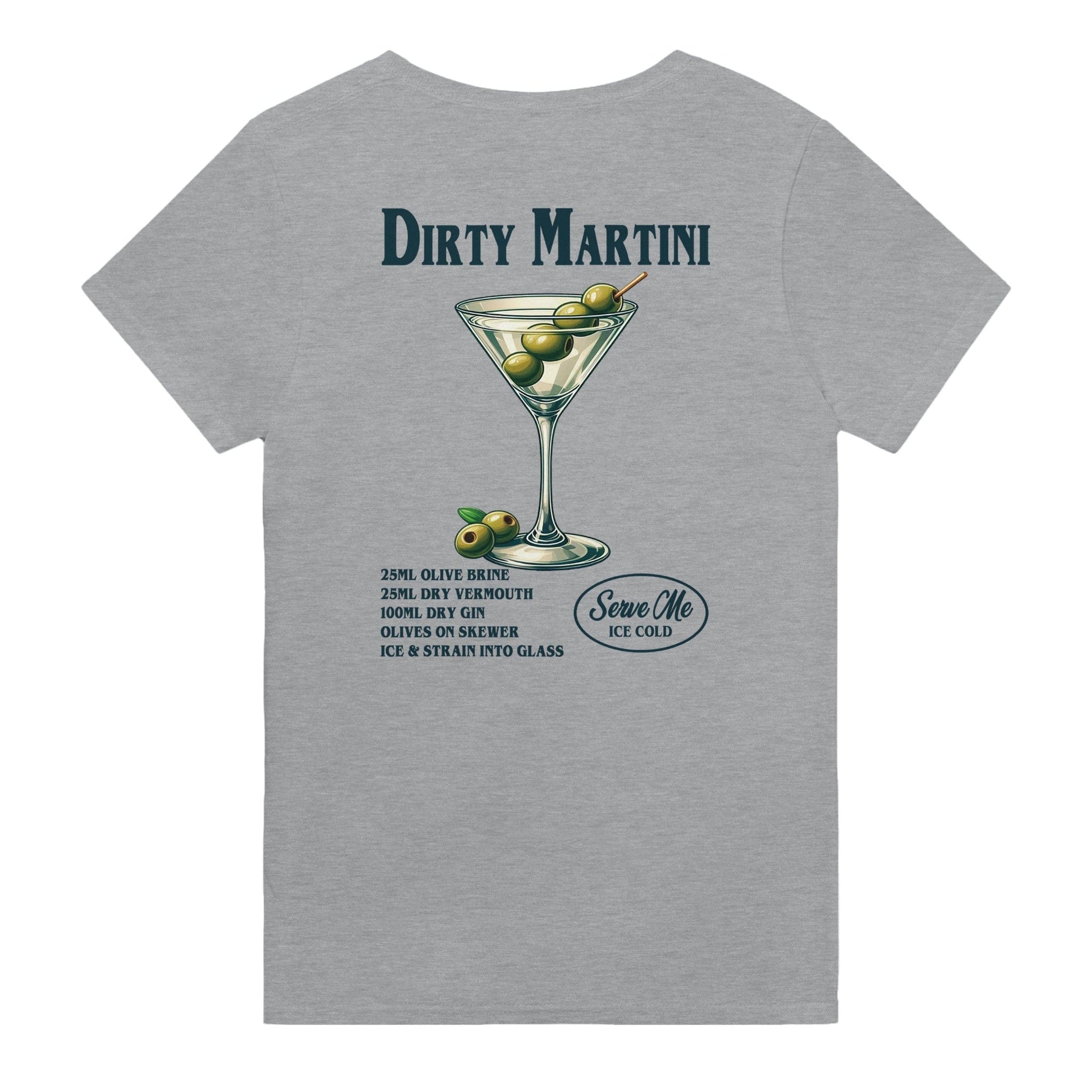 Dirty Martini T-shirt Australia Online Color Sports Grey / S