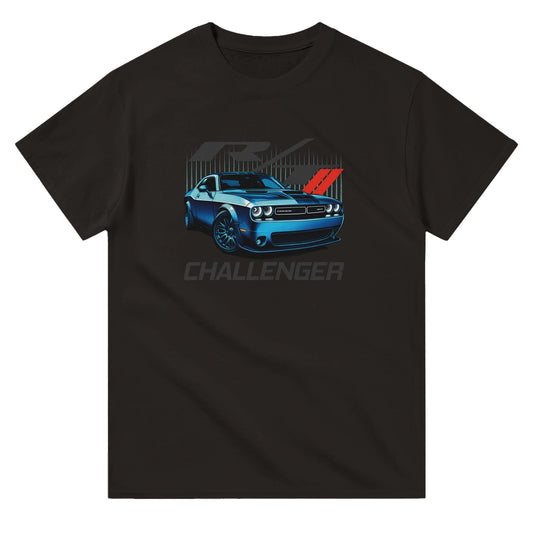 Dodge Challenger T-Shirt Graphic Tee Australia Online Black / S
