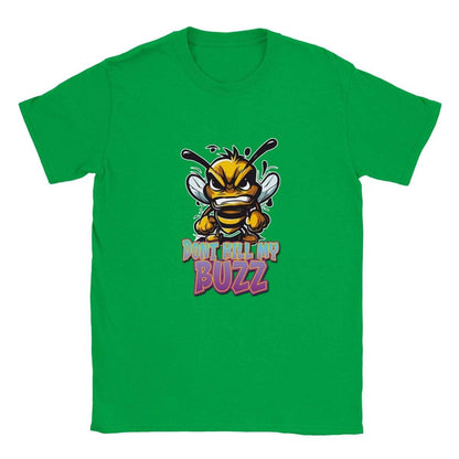 Dont Kill My Buzz - Angry Bee Kids T-shirt Australia Online Color Irish Green / XS
