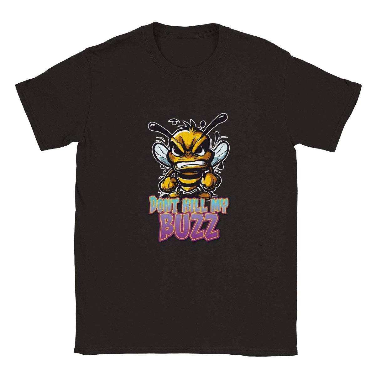 Dont Kill My Buzz - Angry Bee Kids T-shirt Australia Online Color Black / XS