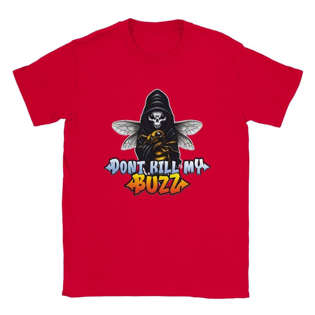 Dont kill my Buzz - Classic Unisex Crewneck T-shirt Australia Online Color Red / S