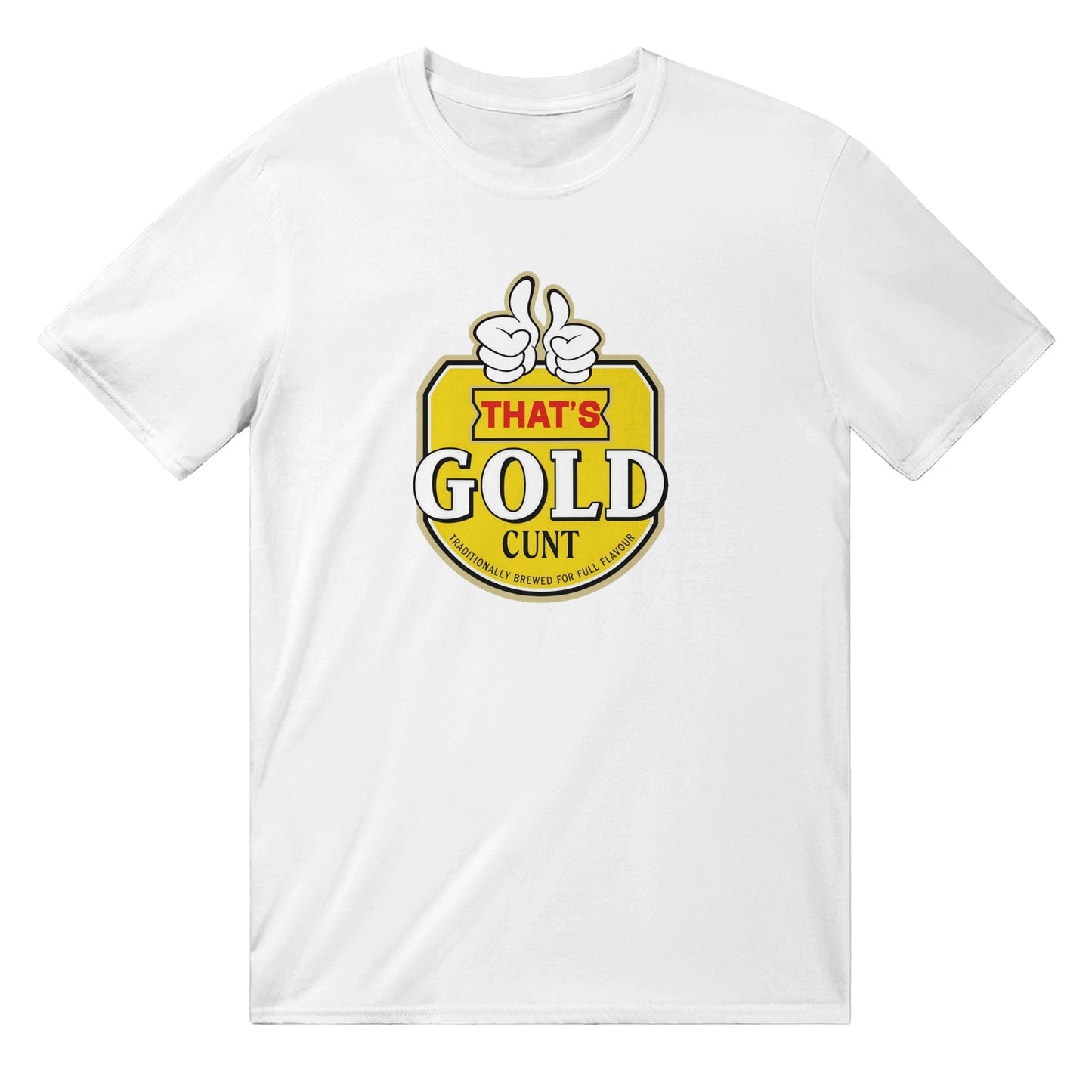 Fourex That's Gold T-Shirt Australia Online Color White / S
