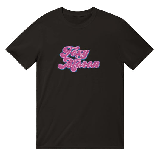 Foxy Moron T-shirt Australia Online Color Black / S