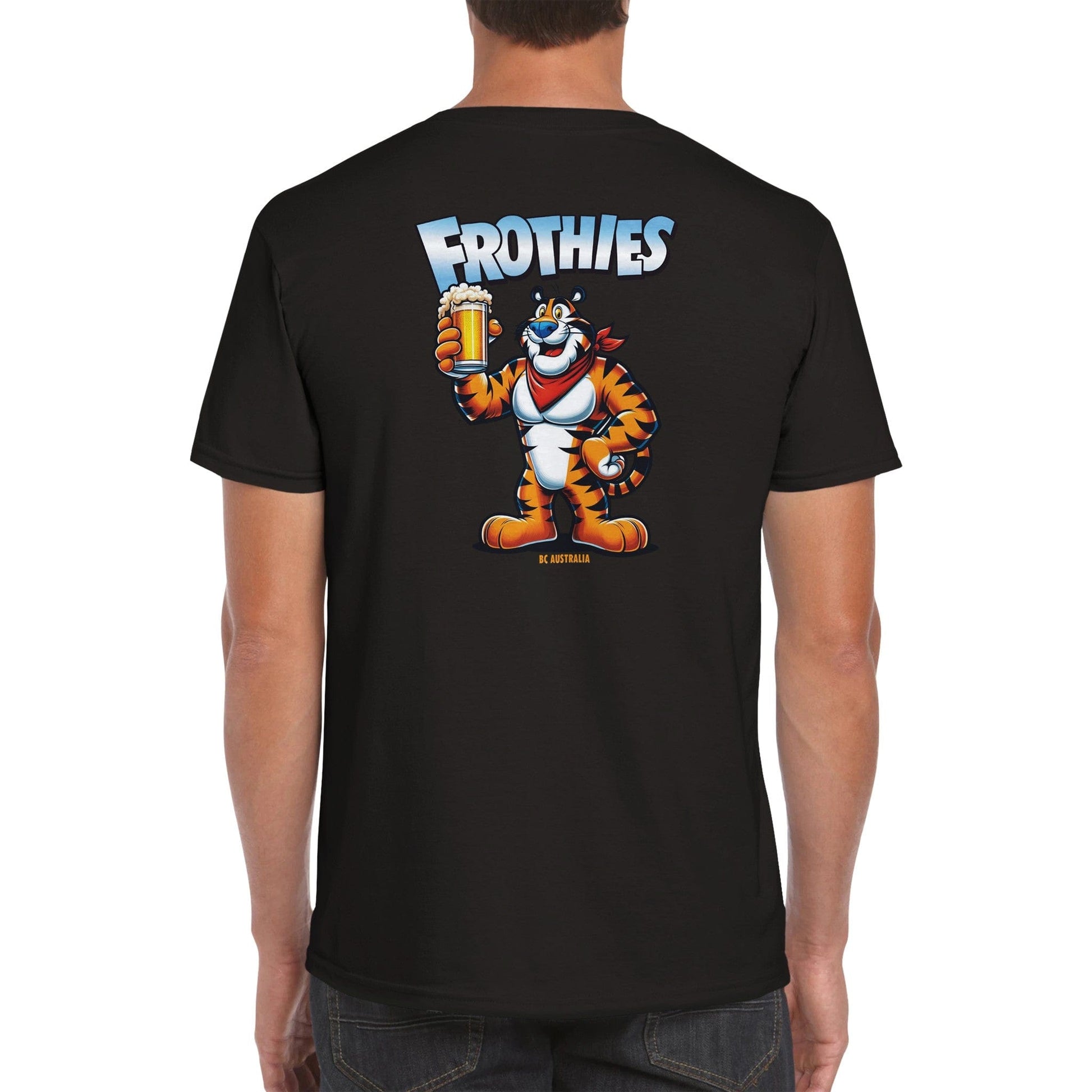 Frothies Tony The Tiger T-Shirt Graphic Tee Australia Online