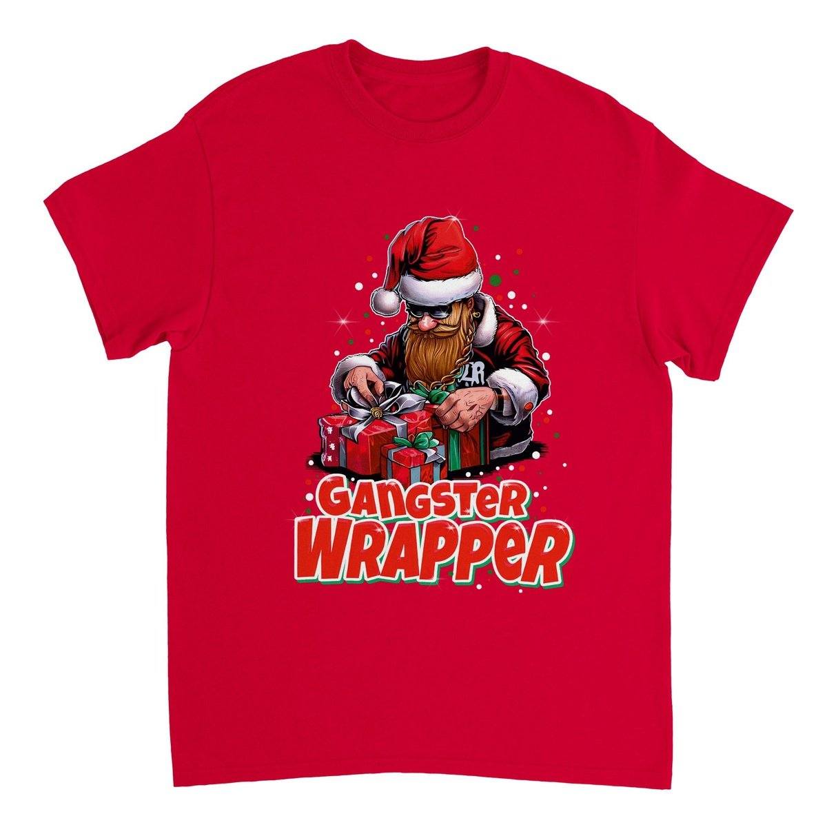 Gangster Wrapper T-Shirt Australia Online Color Red / S